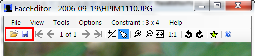 Toolbar File Buttons