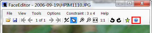 Toolbar Help Button